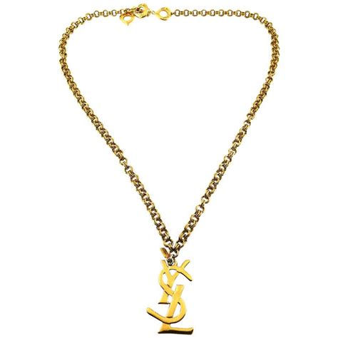 ysl necklace women's